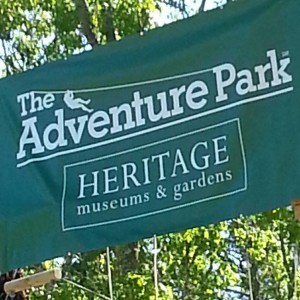 Zip Lining Adventure Park at Heritage Museums & Gardens in Sandwich MA