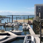 Mattakeese Wharf Seafood Restaurant on Barnstable Harbor waterfront 