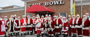 Santas on Cape Cod 2016 in South Yarmouth MA