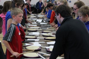 Spirit Winter Percussion Open Practice in Hyannis MA