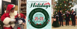 Christmas Holiday Happenings 2016 at Mashpee Commons