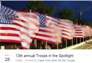 2017 Troops In the Spotlight Memorial Day in Hyannis MA