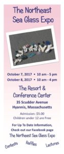 Northeast Sea Glass Expo 2017 in Hyannis MA