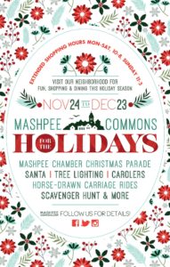 Christmas Events At Mashpee Commons 2017 