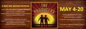 The Producers Broadway Musical at Falmouth Theatre Guild 