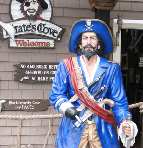 Pirate's Cove Mini Golf in South Yarmouth,MA family fun vacation 