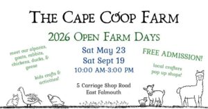 The Cape Coop Open Farm Days 2026 Falmouth MA