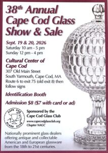 Cape Cod Glass Show & Sale South Yarmouth 2026