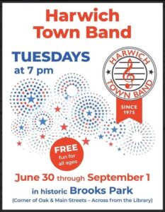 Harwich Band Free Tuesday Night Concerts 2026
