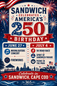 Sandwich 4th of July Fireworks & Parade 2026