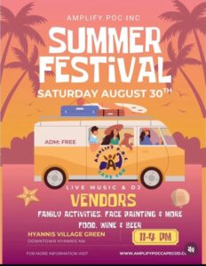 Amplify POC Summer  Festival  Hyannis 2025