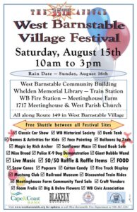 West Barnstable Village Festival 2026