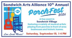 Sandwich Arts Alliance PorchFest 2026