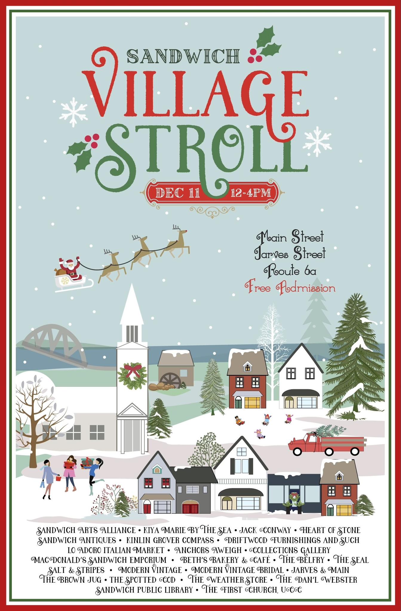 Sandwich Village Stroll 2022 Cape Cod Family Fun Guide