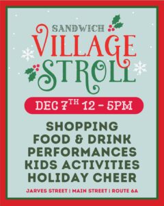 Sandwich Village Stroll 2025