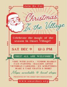 Onset Bay Christmas in the Village 2023