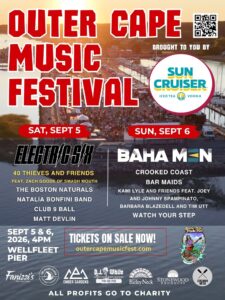 Outer Cape Music Festival 2026 in Wellfleet